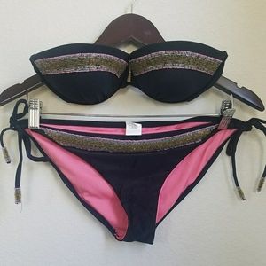 ❤ Two piece beaded Bikini